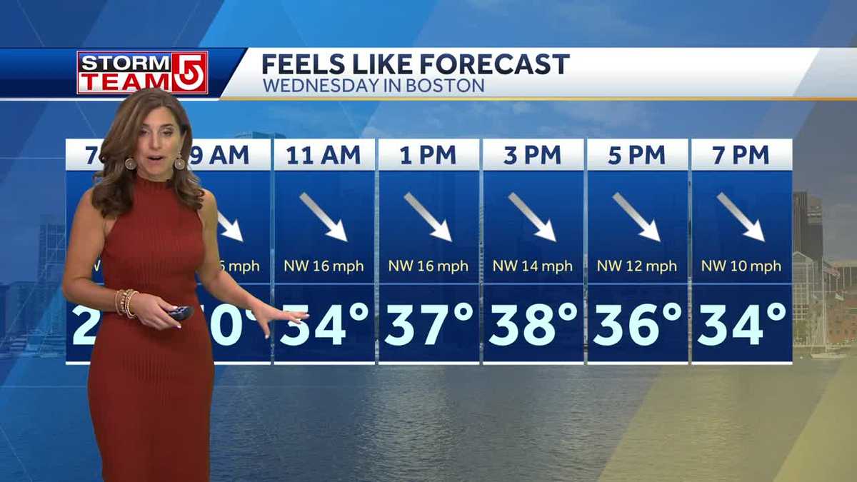 Video: Brief warmup before cooler weather moves in