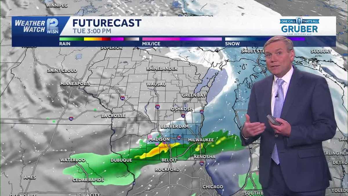 Snow returns on Tuesday in SE Wisconsin