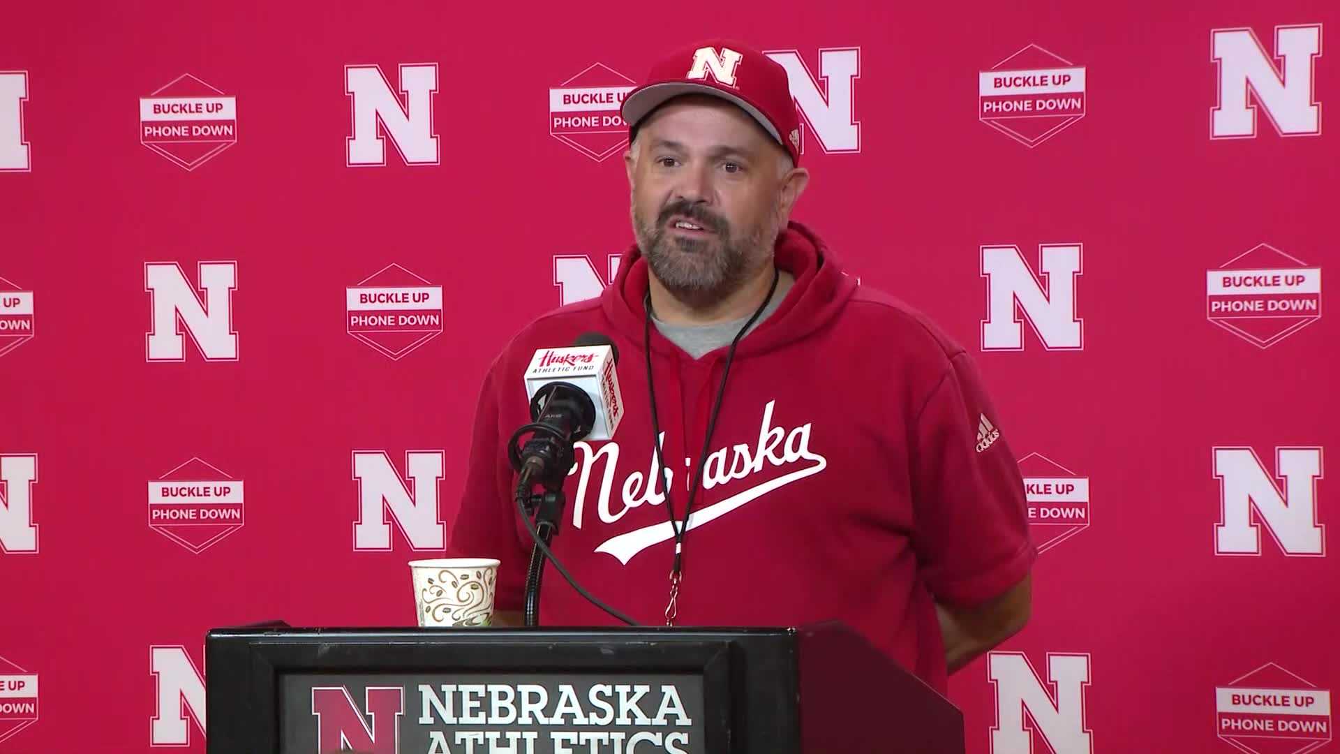 Matt Rhule: Huskers Ready For Potential Rain Saturday