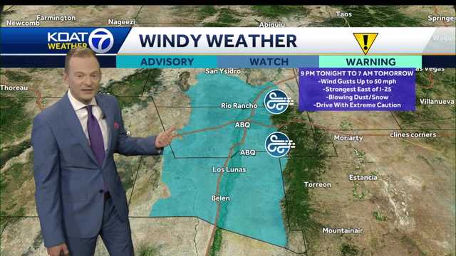 Wind advisory for Albuquerque and central New Mexico - Vimarsana News