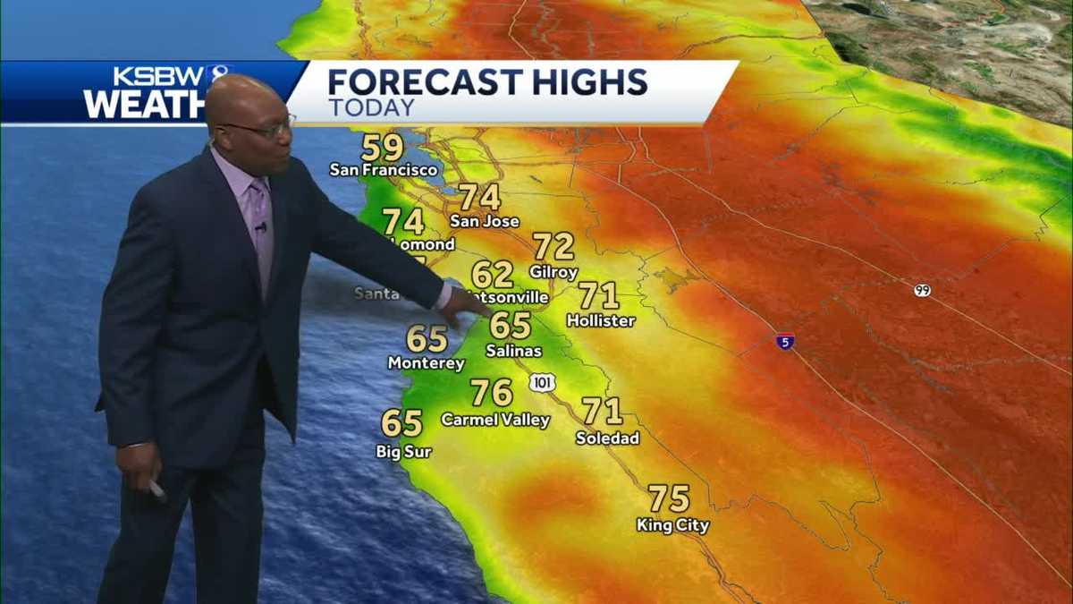 Widespread Cooling – Weekend Chance Drizzle and Light Showers