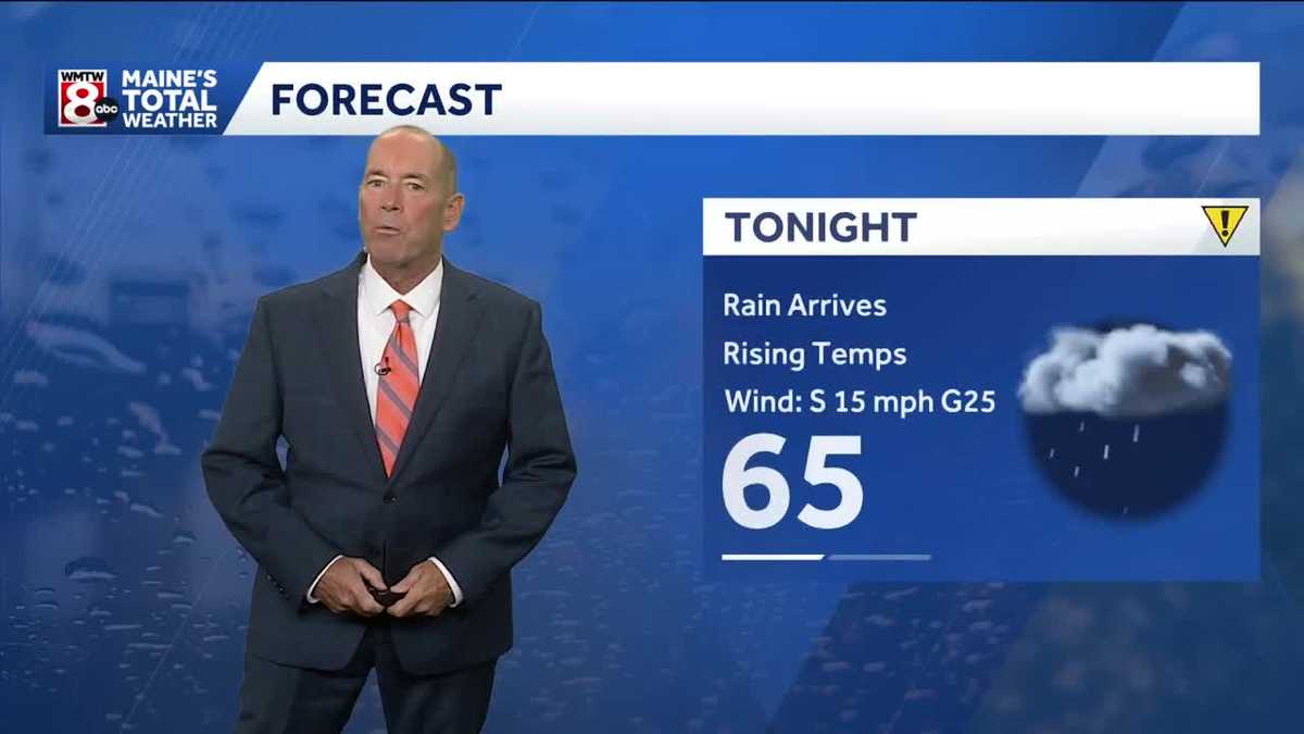Much needed rain expected through the night
