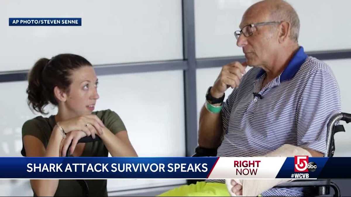 Shark attack survivor shares story of survival
