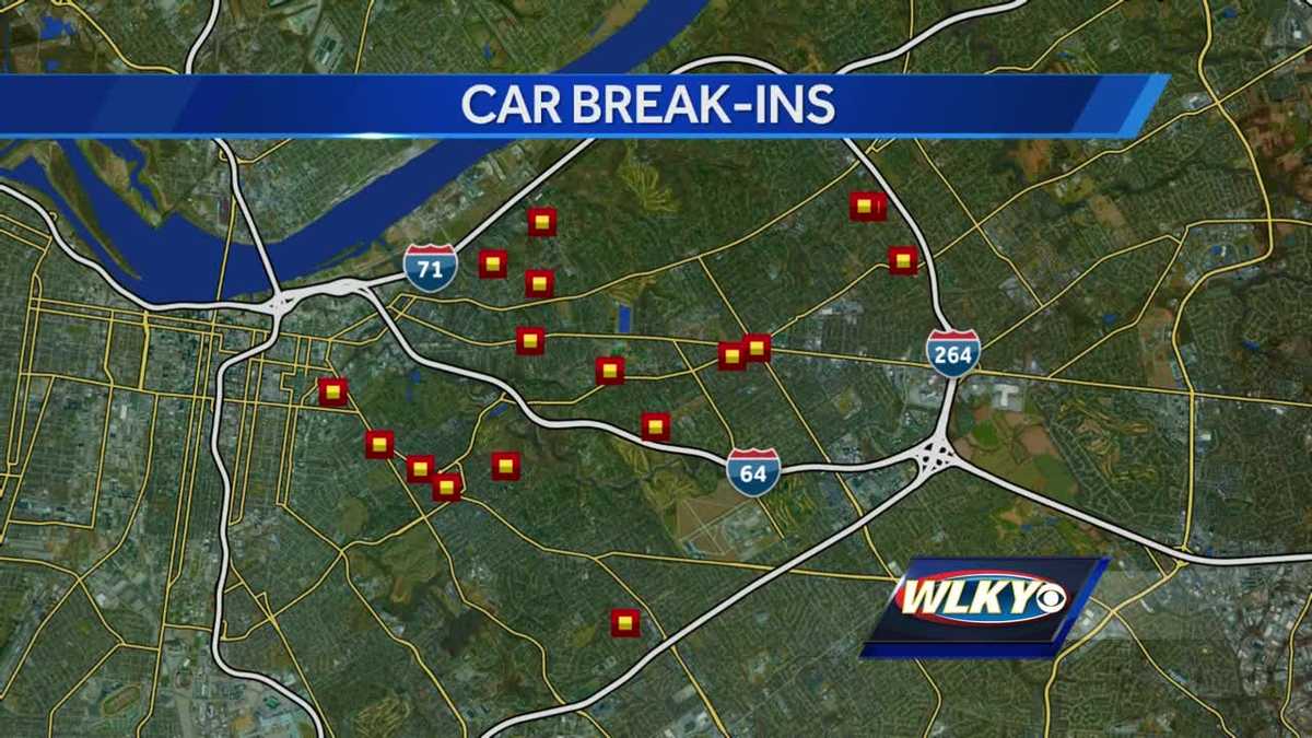 LMPD's fifth division reports string of car break-ins