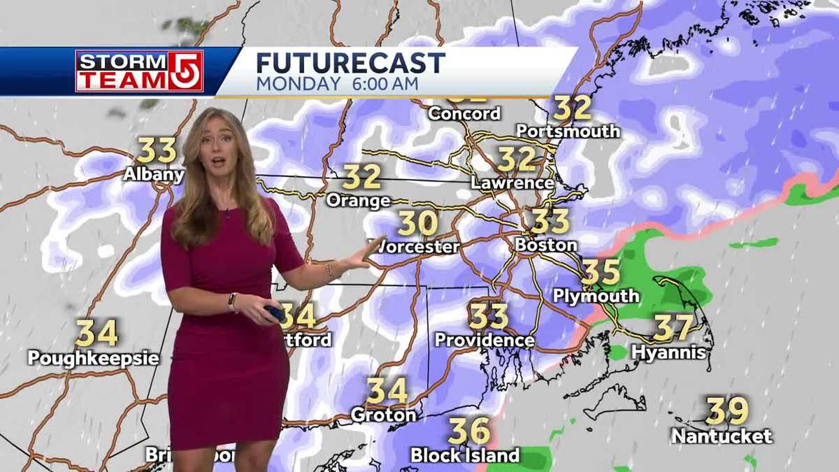 Video- Snow And Rain On The Way