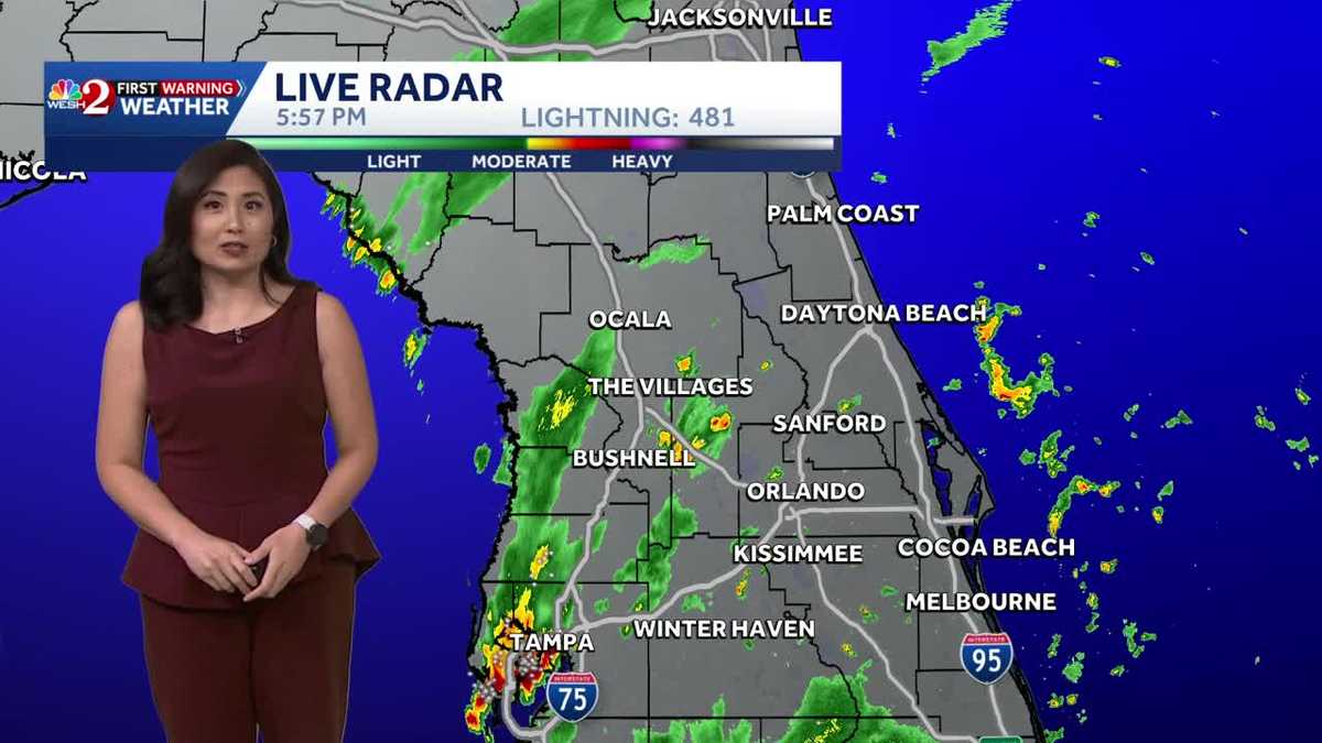Very Wet Weather Pattern This Week | September 1st Forecast