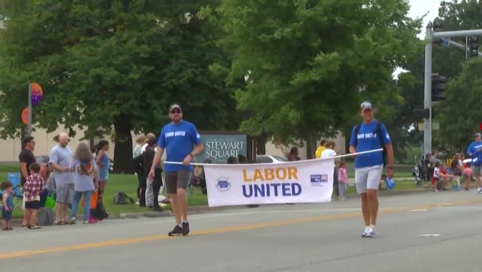 Labor Day parade held in Des Moines