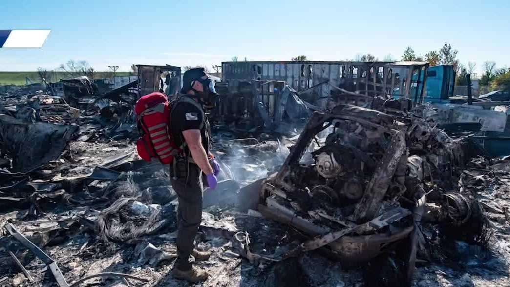 ‘Big ball of fire’: Kentucky Air National Guard joined massive response to UPS crash