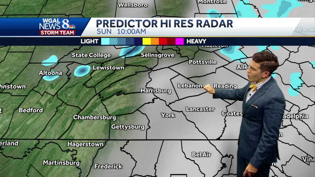 Tracking multiple cold fronts, big cool-down