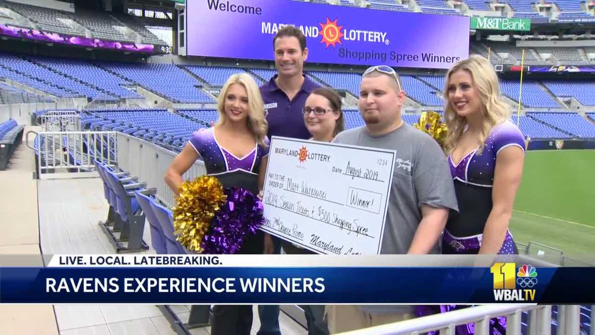 3 Maryland Lottery winners get new opportunity with Ravens scratchoffs