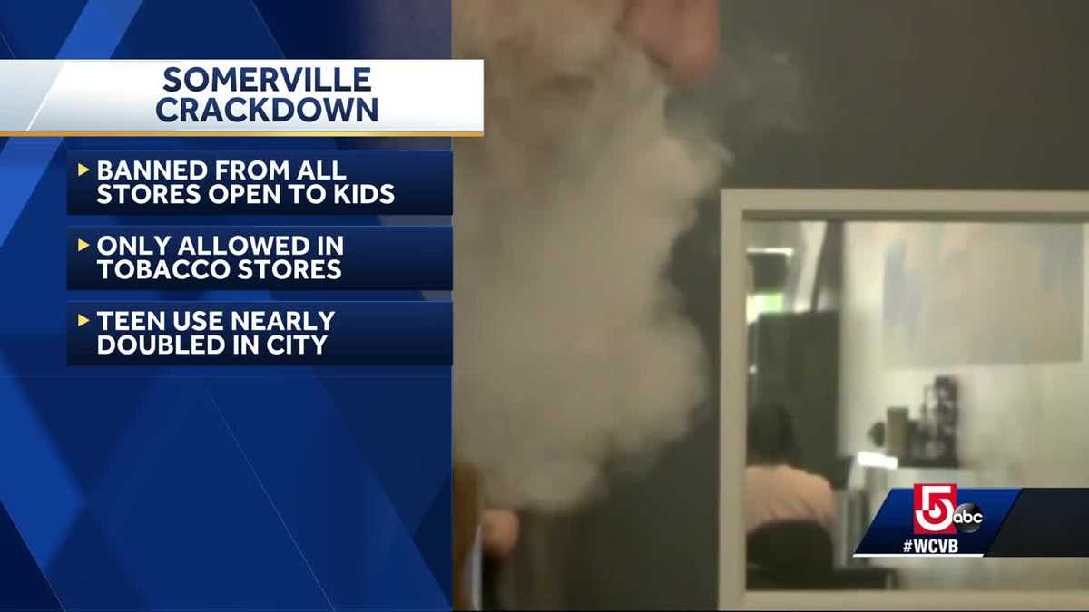 somerville tobacco restricts e-cigarette sales to 21-and-over stores Somerville restricts e-cigarette sales