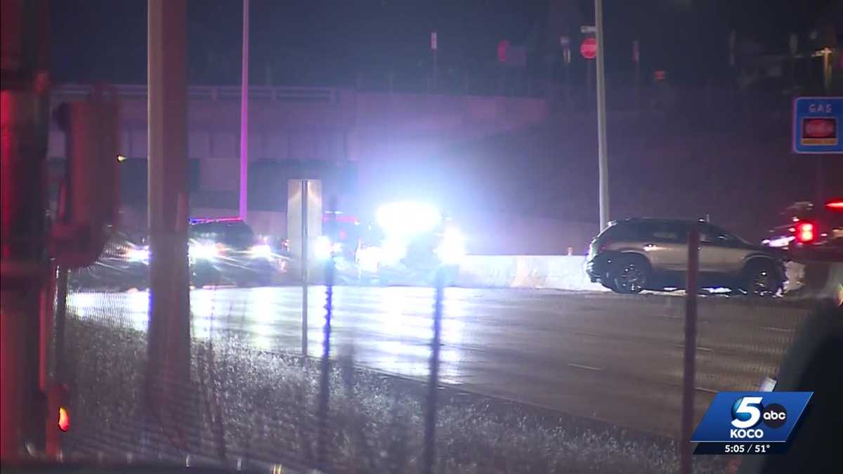 Oklahoma City police talk chase that ended in driver's death on I-44