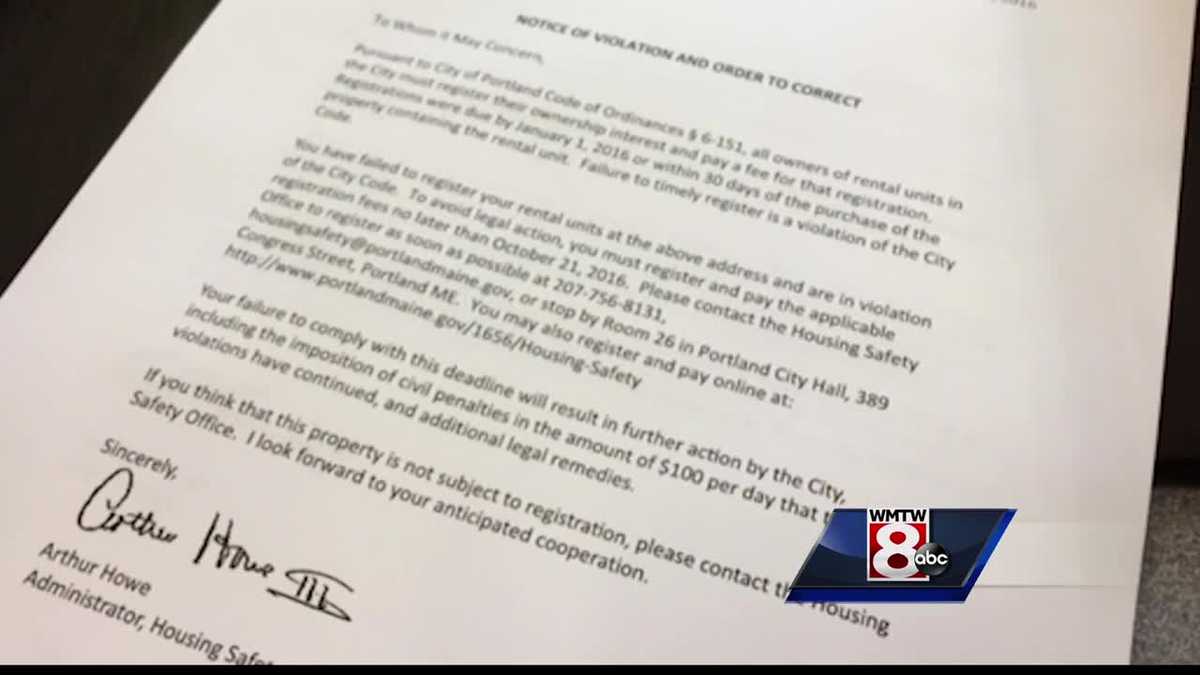 Threatening Violations Letters Mistakenly Sent To Portland Homeowners