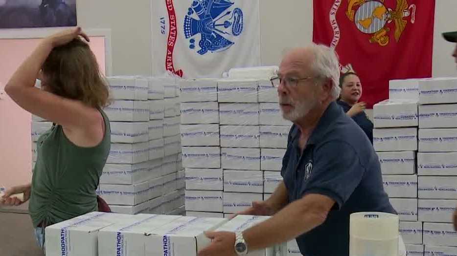 World Trade Center attack survivor commemorates Sept. 11 by creating care packages for troops