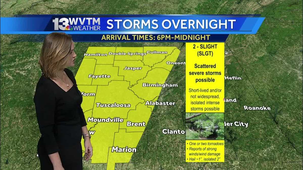 Harmony's Monday night forecast