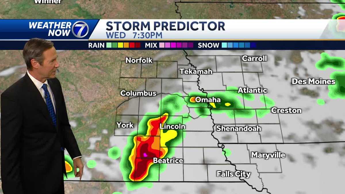 A rain chance Wednesday: July 18 Omaha