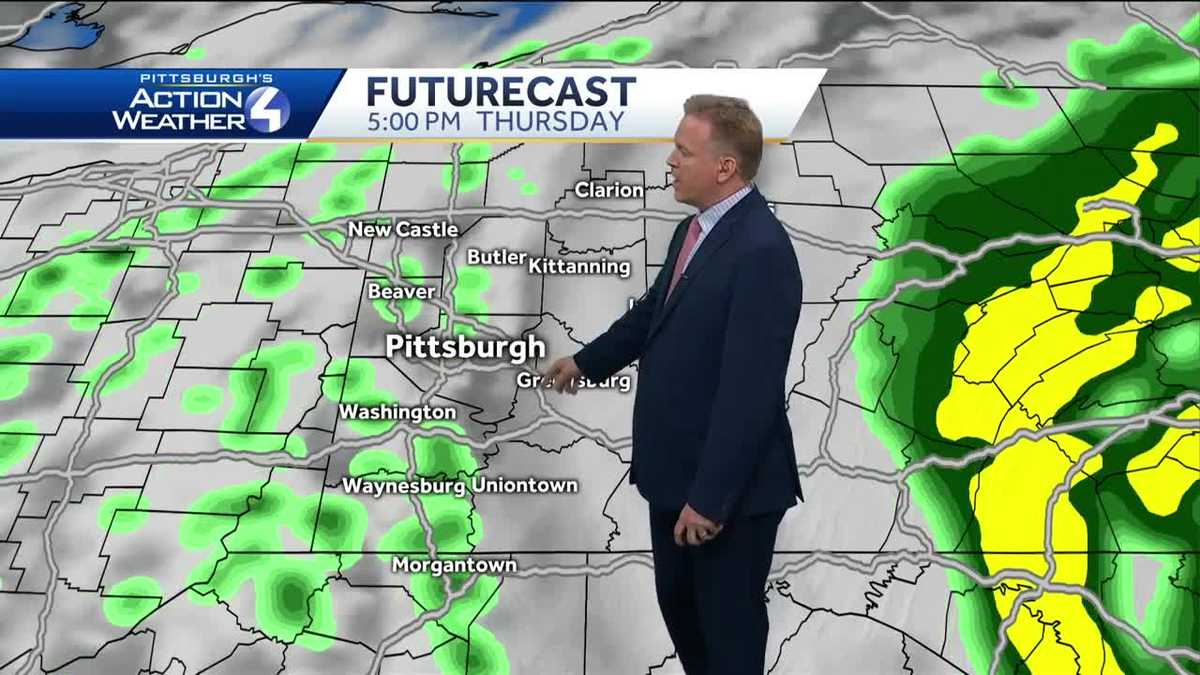 Chance for rain showers Thursday, snow showers Friday