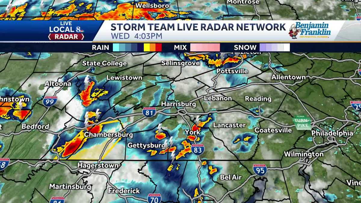 Severe thunderstorm warning issued for Franklin County