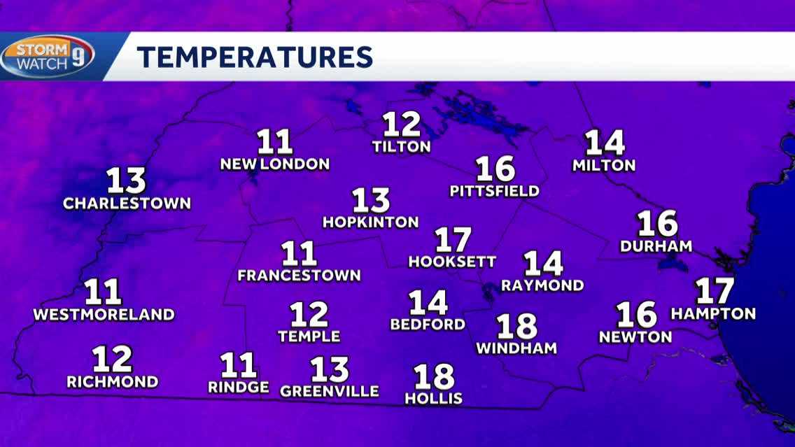 Video: Cold weather continues in New Hampshire
