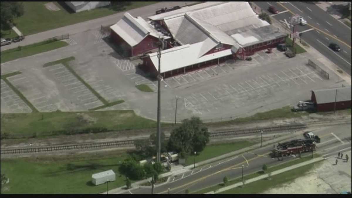 Sanford cellphone tower catches fire