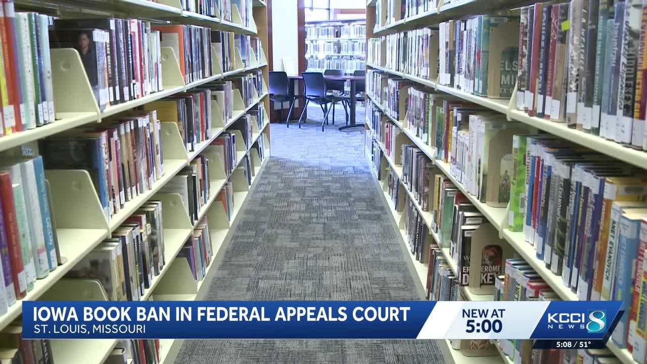 Court overturns injunction preventing Iowa book ban from taking effect