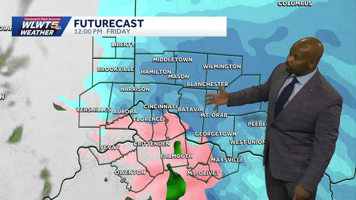 More Snow Cincinnati Followed By Arctic Air