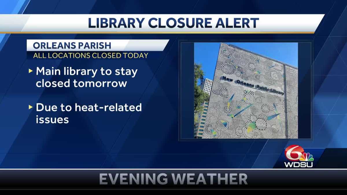 New Orleans library AC problems