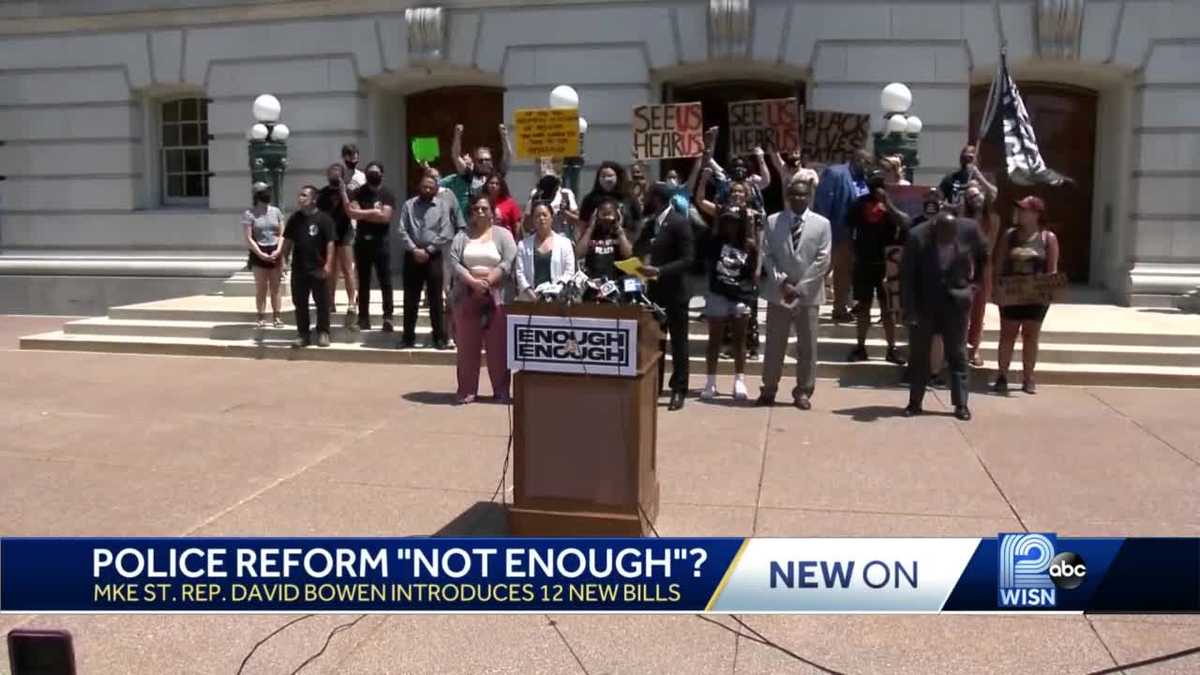 State Rep David Bowen Introduces 12 New Police Reform Bills