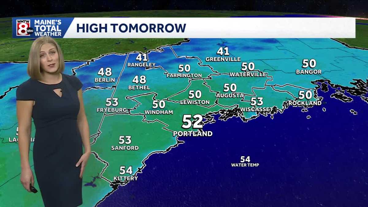 Mild today, cooler tomorrow. Quiet stretch continues - WMTW