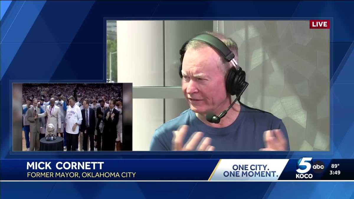 Former OKC mayor Mick Cornett talks about historic NBA Finals