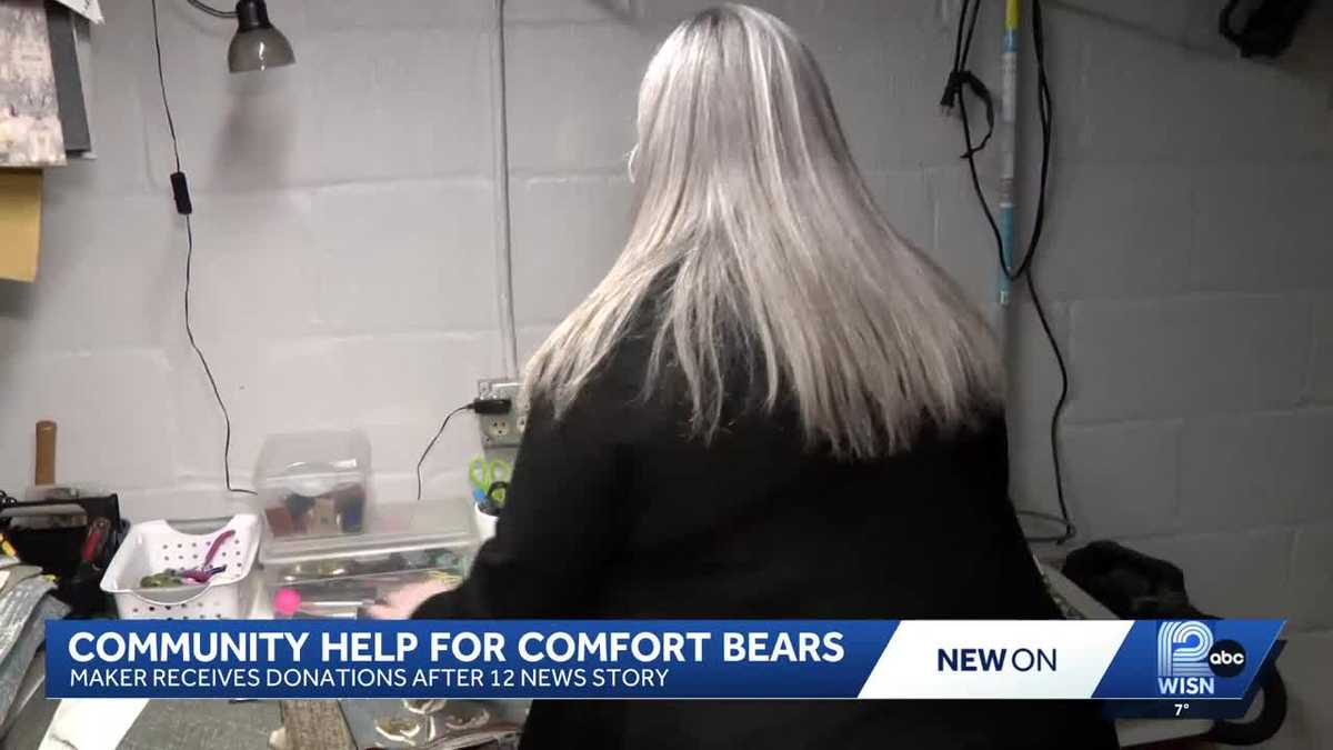 Milwaukee comfort bears spark more donations for kids in crisis after 12 news story