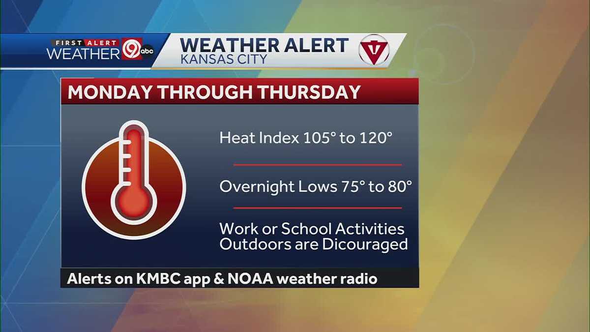 Kansas city weather this is the kind of heat wave where we lose people 