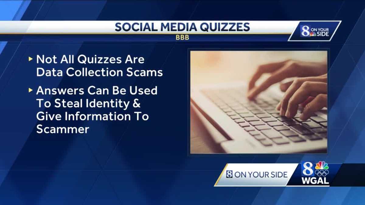Social media quizzes may be data collection scams