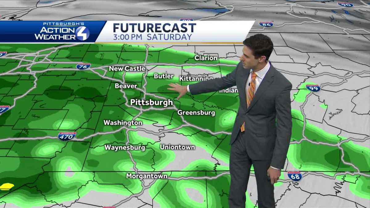 Mostly clear tonight, rain moves in for weekend