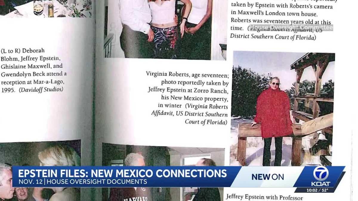 Nov. 12 Epstein files highlight New Mexico ties, Zorro Ranch