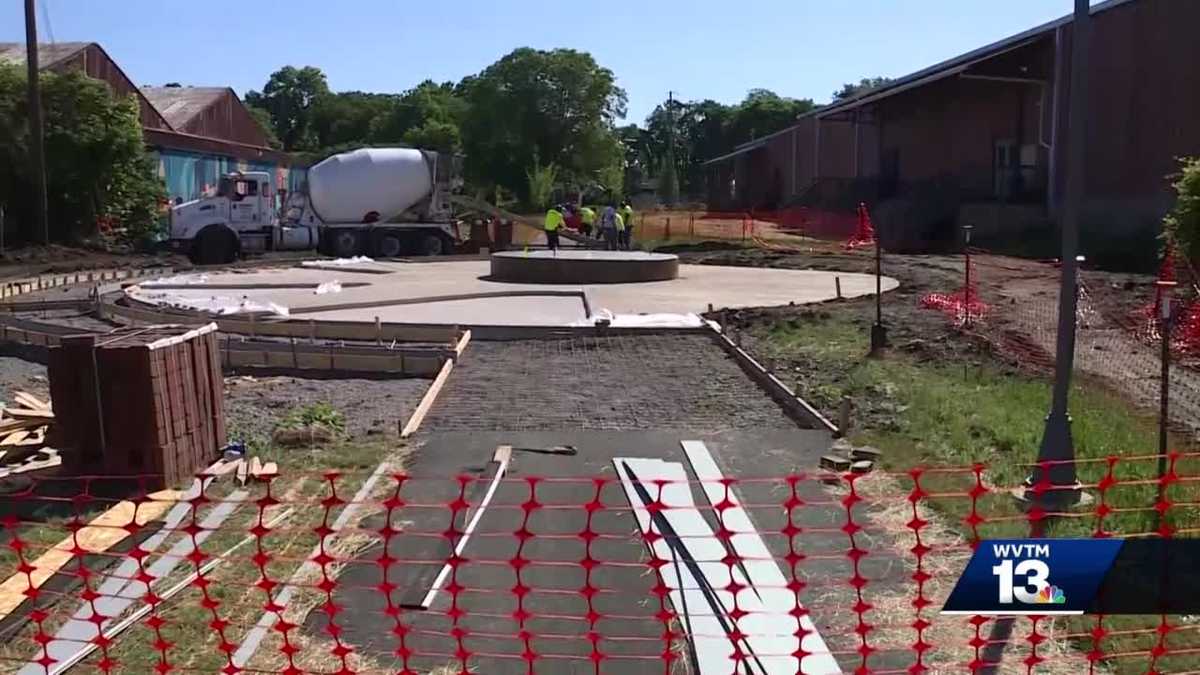 Birmingham Sunrise Rotary Plaza near completion along Jones Valley Trail