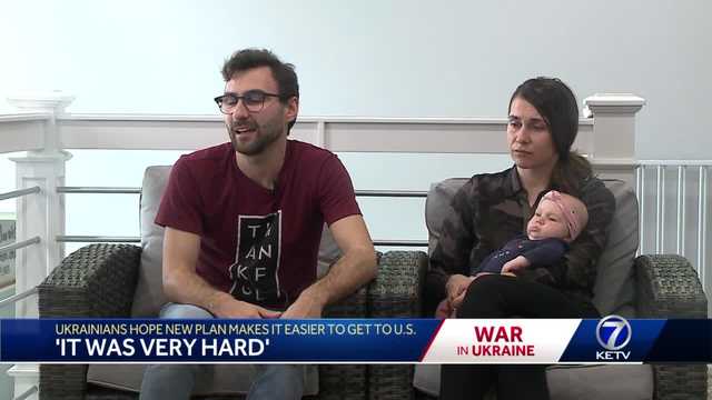 Ukrainians in Omaha hope new policy makes fleeing to U.S. easier - Vimarsana News
