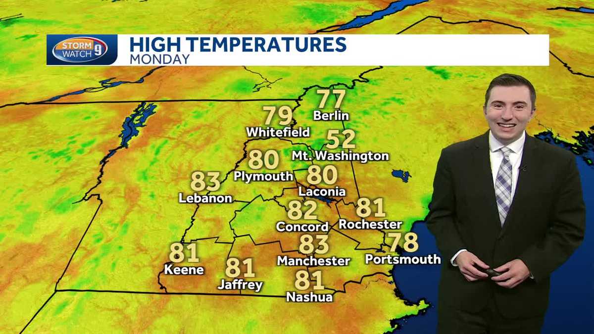 NH forecast video Unsettled weather returns