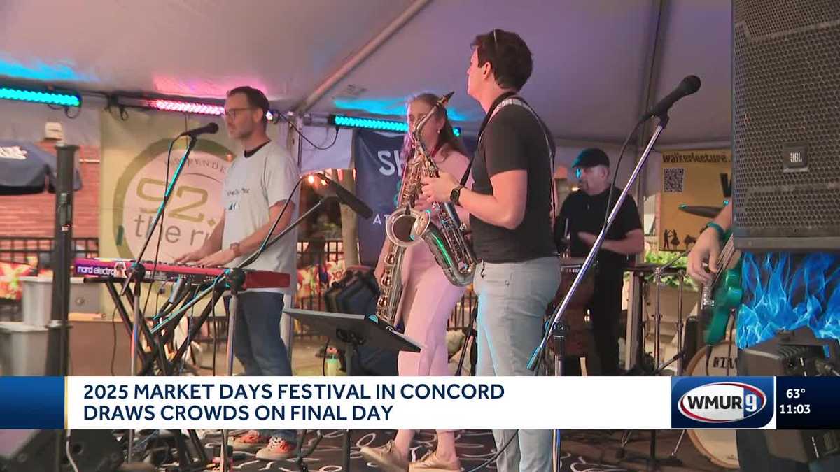 2025 Concord Market Days festival draws crowds to Main Street