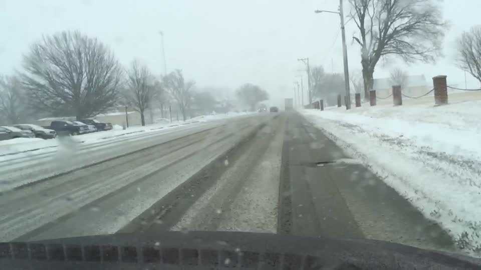 Road Conditions In Western Iowa 0302