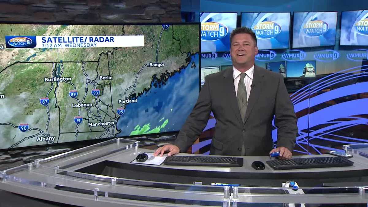 Watch: Cooler day with rain off-shore