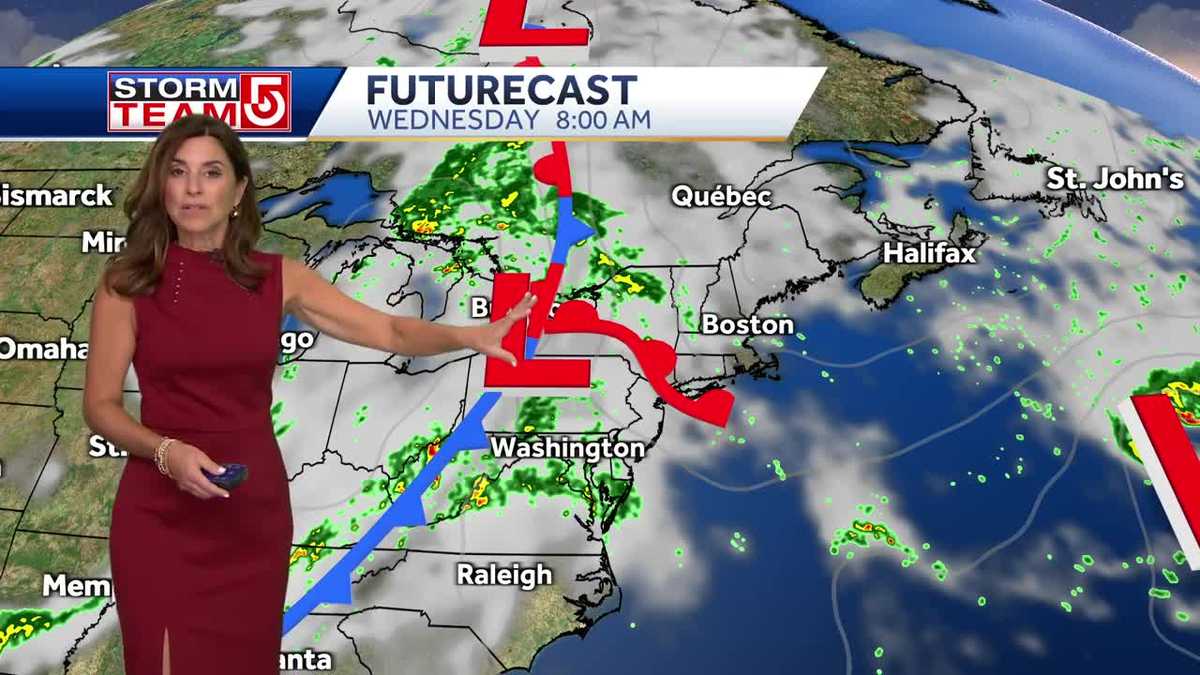 Video: Clouds stick around until next chance of rain