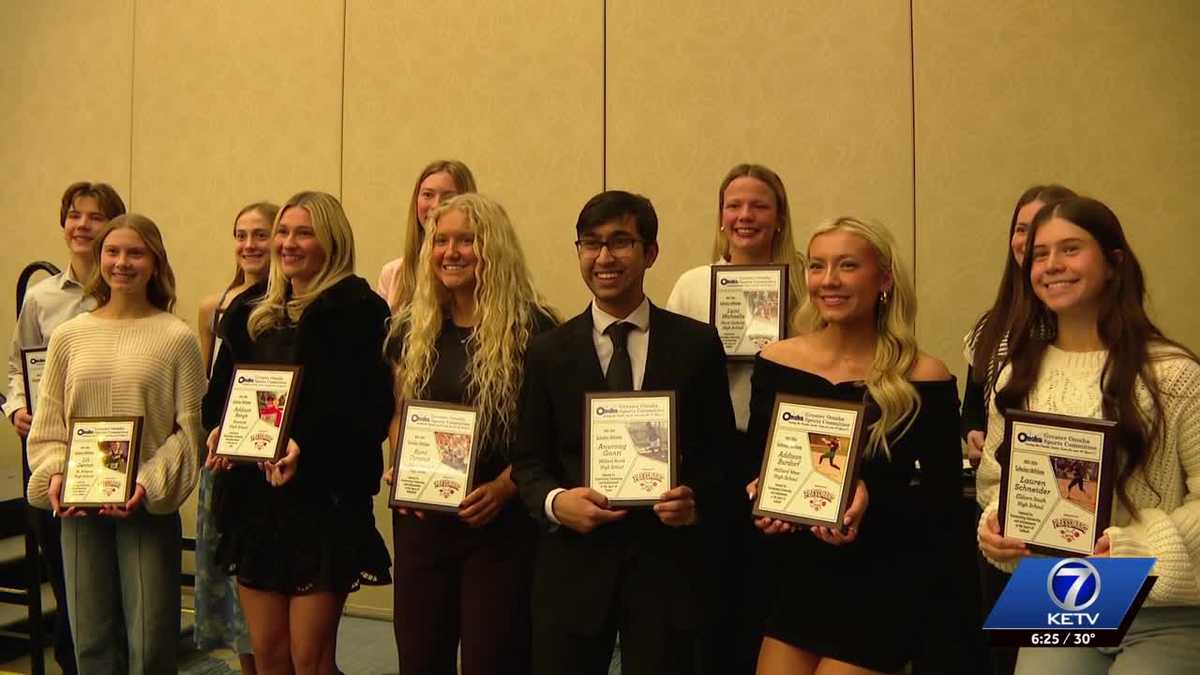 Omaha scholar athletes honored by sports commission for finding success on and off the field