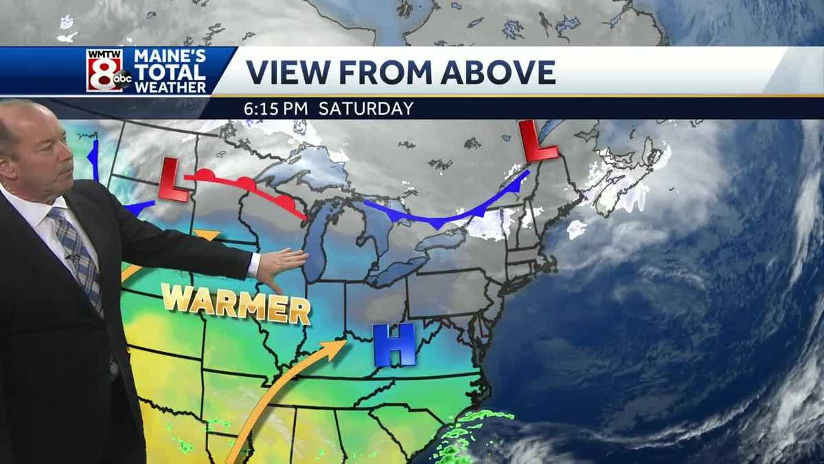 Warmer temperatures return for tonight and tomorrow.