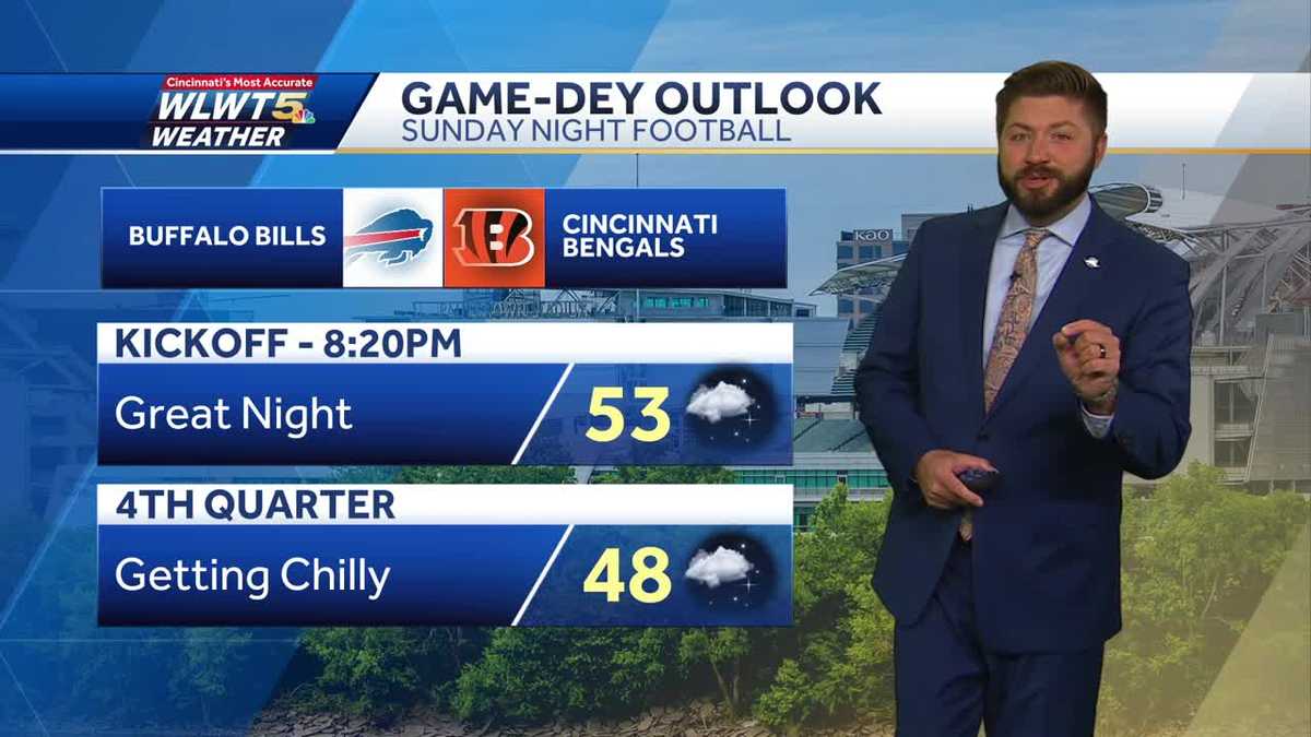 Great Bengals game day weather