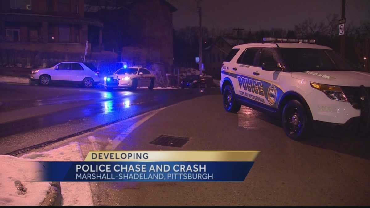 Pittsburgh Police chase and crash