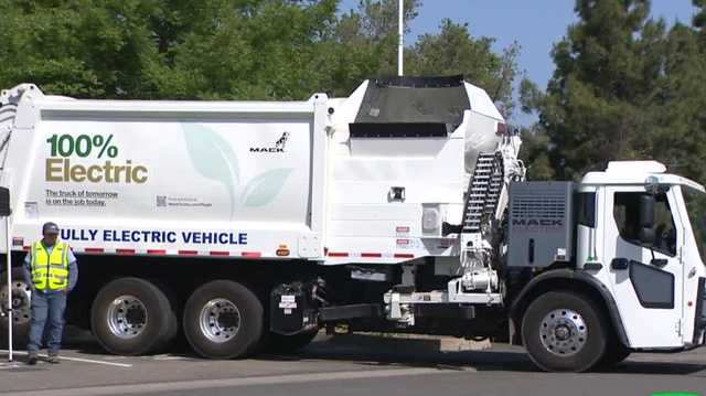 Sacramento County garbage trucks going green with electric automated side loaders - Vimarsana News