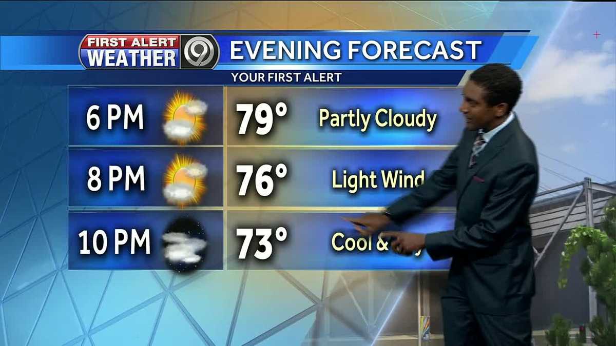 Below-average temperatures expected this week