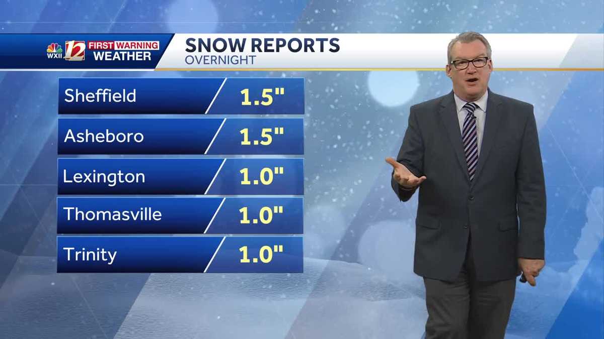 WATCH: Travel conditions improving after overnight snow created ...