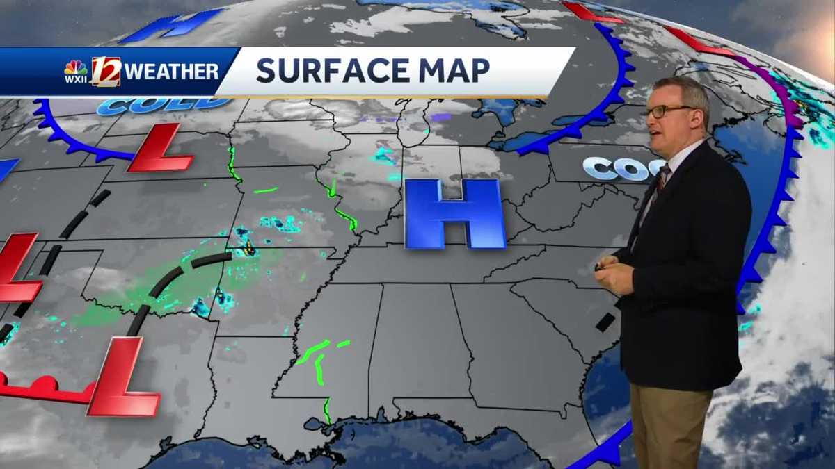 WATCH: Nice Wednesday, late week rain brings cold